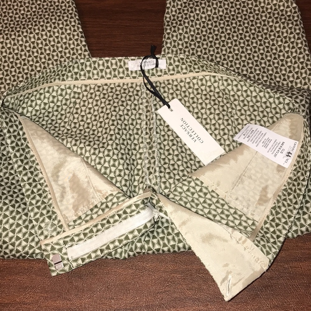 Versace Collection capris 44 New RRP $245 - Picture 4 of 5